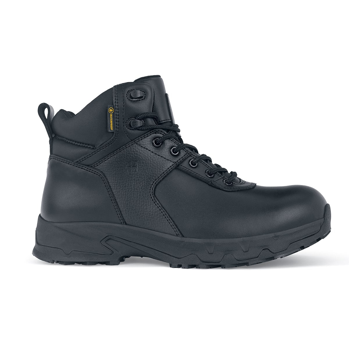 The Engineer IV CT from Shoes For Crews is an slip-resistant safety shoe designed to provide unbeatable comfort and protection throughout the working day, seen from the right.