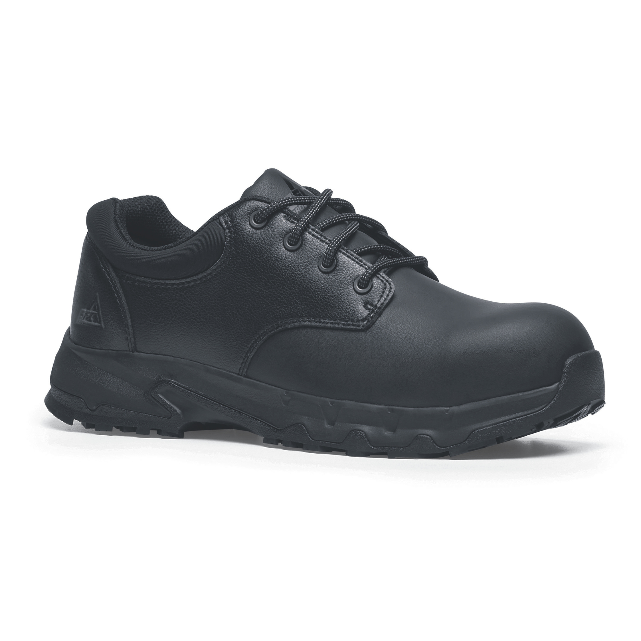 Black safety shoes mens on sale