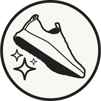 Leicht zu reinigende Laufsohle