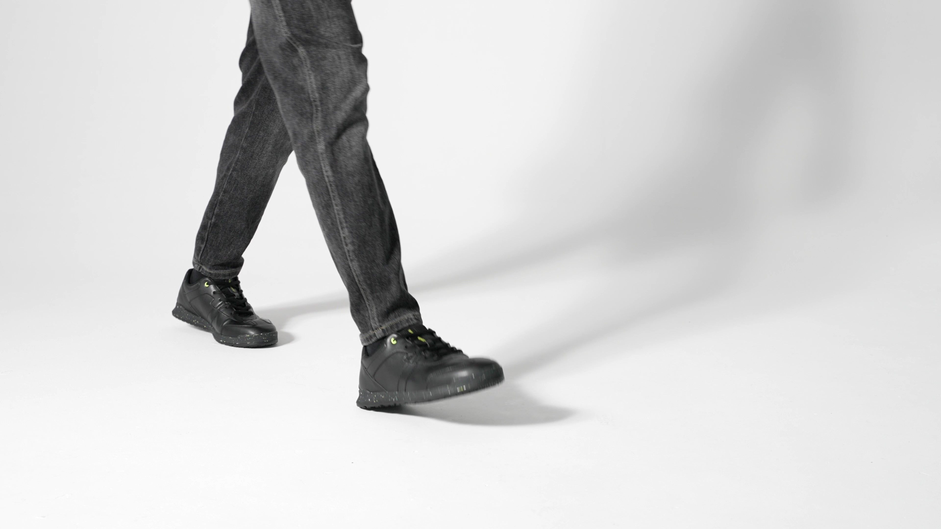 The Freestyle II Eco from Shoes For Crews are slip-resistant, lightweight shoes made from sustainable materials, product video.